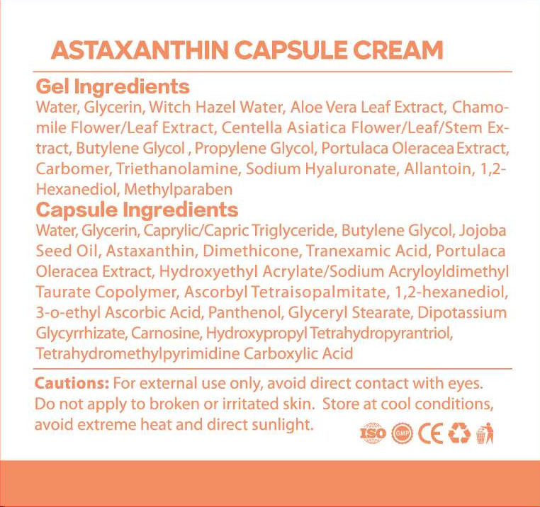 Astaxanthin-1 Ion Peptides Astaxanthin Complex